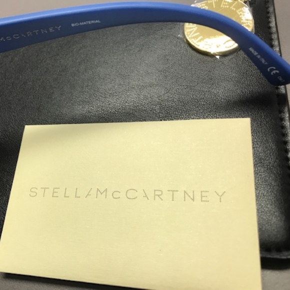 STELLA McCARTNEY SC0006S Cat Eye Blue Sunglasses - Picture 6 of 8